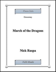 March of the Dragons piano sheet music cover Thumbnail